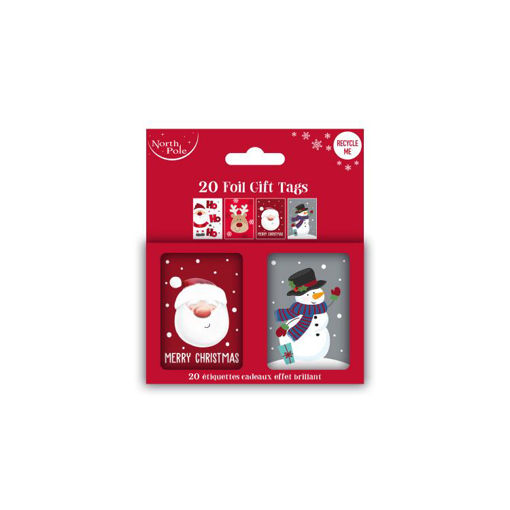Picture of CHRISTMAS CUTE GIFT TAGS 20 PACK